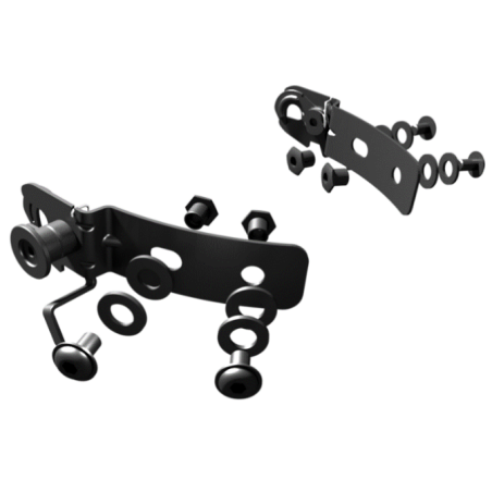 Paire de fixation pour écran Pare Coups MSA Gallet