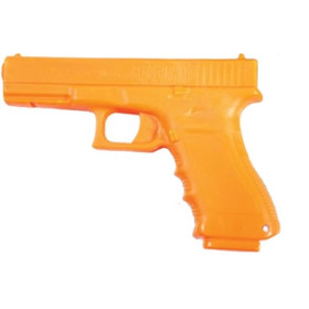 Pistolet Entraînement Caoutchouc Orange Glock 17 Euro Security Prod.