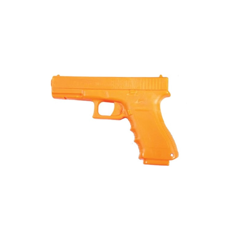 Pistolet Entraînement Caoutchouc Orange Glock 17 Euro Security Prod.