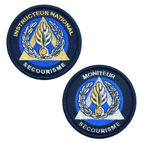 Écusson Secourisme Gendarmerie 