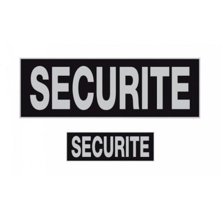 Bandeau SECURITE Rétro-réfléchissant inversé 
