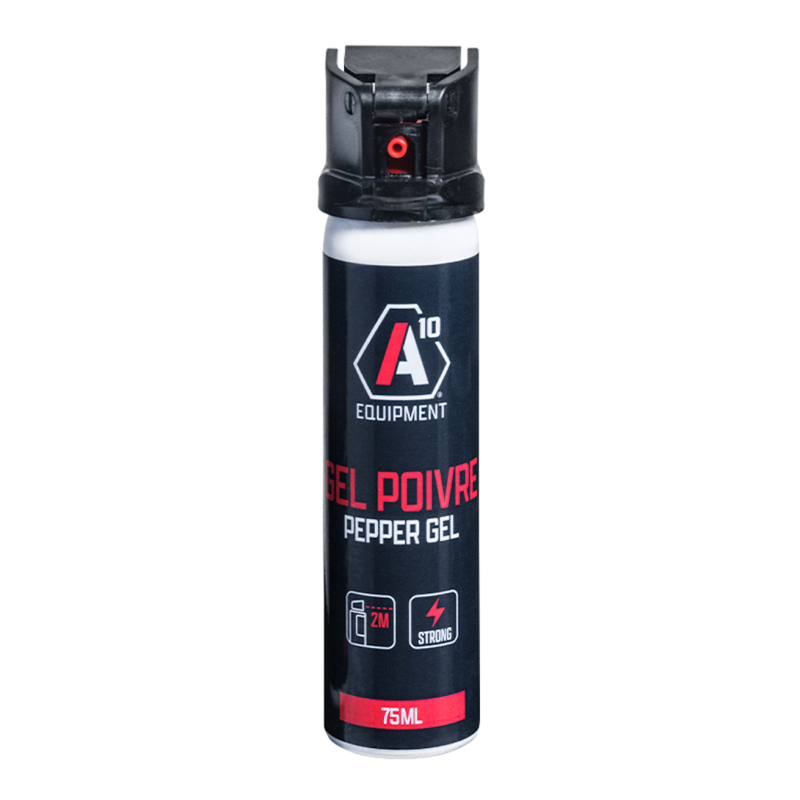 Aérosol Lacrymogène A10 Equipment Anti-agression Gel Poivre - 75 ml