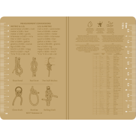 MODESTONE NOTEPAD Military Tan 76 x 130mm - Tan