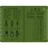 Modestone NOTEPAD Military 96 x 148mm - Vert