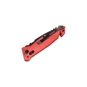 Couteau CAC Mixte - 4 fonctions - Rouge