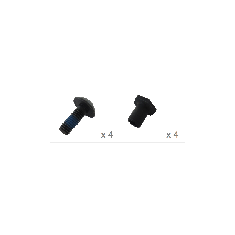 Vis et Inserts pour casques série TC500 et TC800