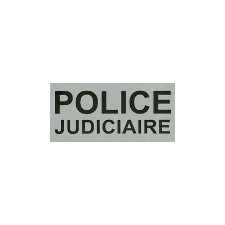 Bandeau Police Judiciaire Rétro-réfléchissant 