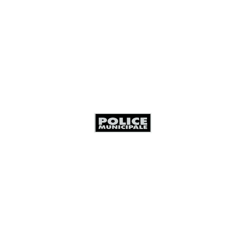 Bandeau POLICE MUNICIPALE Rétro-réfléchissant 