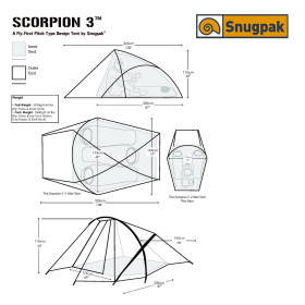 Tente SCORPION 3 Snugpak